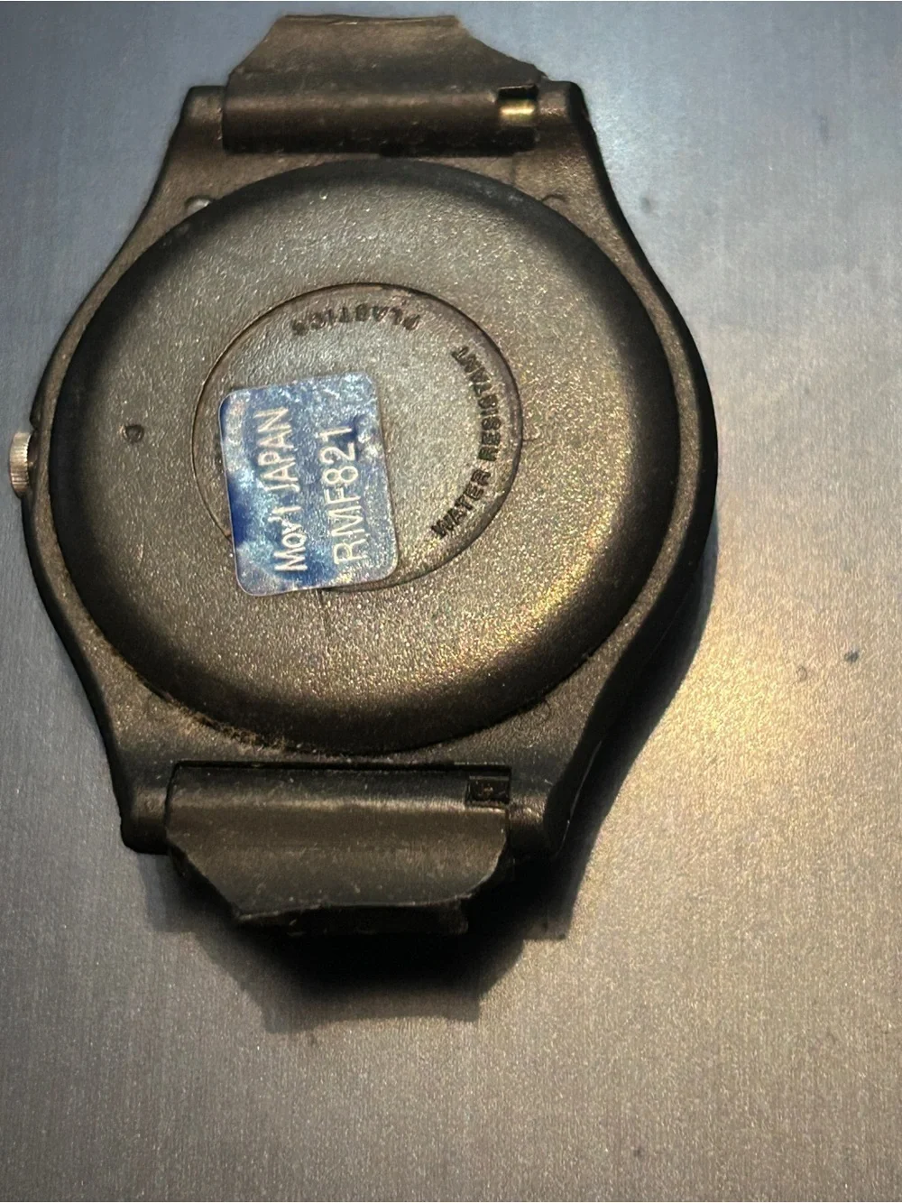 Disney Black and Gold Mickey Mouse Kids Watch